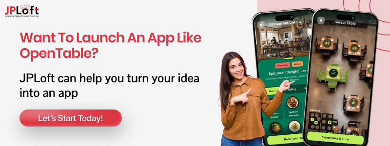 Want to Launch an App like OpenTable CTA1